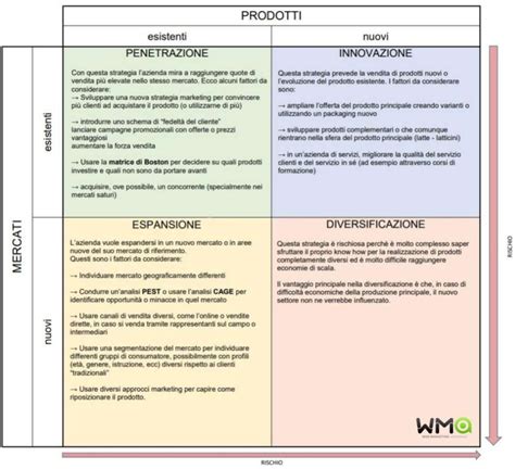 Matrice di Ansoff – panoramica, strategie ed esempi pratici.